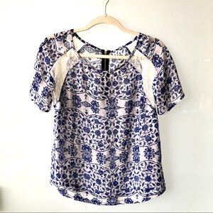 Floral Chiffon Top